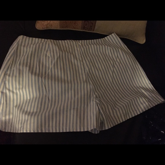 Blue and white striped skort - Picture 2 of 2